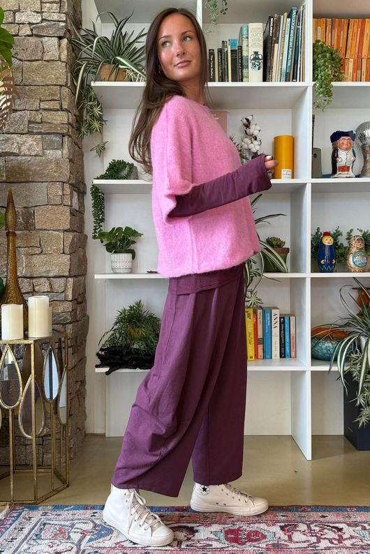 Clemmie Box Knit Candy Marl